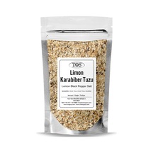 Tos The Organic Spices Limon Karabiber Tuzu 1 KG Lemon Black Pepper Salt