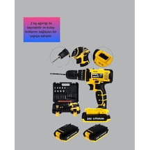 Ergonomik 12v Kablosuz Matkap Uzun Pil Ömrü Ve Hızlı Şarj