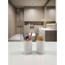 Panthera Miami Banyo Takımı Bambu 2'li