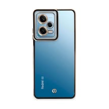 Sh Newface Xiaomi Redmi Note 12 5g Kılıf Liva Lens Silikon - Siyah Najmaddin