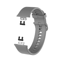 Microsonic Huawei Watch Fit Kordon, Silicone Sport Gri