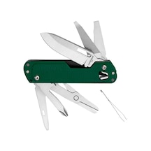 Leatherman Free T4 Evergreen Çok Fonksiyonlu Kamp Çakı Çok Renkli