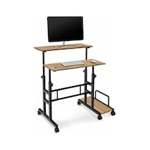Yükseklik Ayarlı Bilgisayar/laptop Ve Çalışma Masası Atlantik Çam