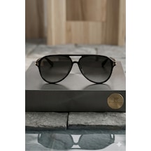 Tom Forte Damla Model Modern Çerçeve Güneş Gözlüğü 2026 Yeni Sezon Gözlük Unısex Model Siyah
