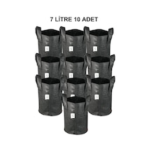 Serapot Kumaş Saksı 7 Litre 10 Adet