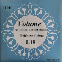 Volume 110K 0.18 Kısa Sap Bağlama Teli - Saz Teli