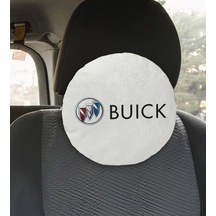 Bk Gift Buick Tasarımlı Yuvarlak Araç Koltuk Yastığı-1