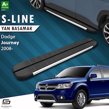 S-dizayn Dodge Journey S-line Aluminyum Yan Basamak 183 Cm 2008-2020 A+ Kalite