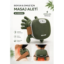 Walke Parmakla Yoğuran El Hissi Sunan Isıtmalı Omuz Ve Boyun Masaj Aleti B-02
