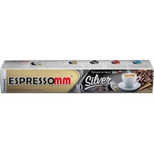 Espressomm Nespresso Uyumlu Silver Kapsül Kahve 10 Adet