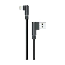 Usb To Lightning 3m 2.4a Kablo - Siyah