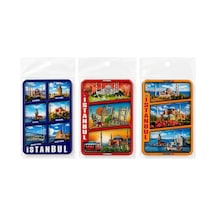 Magicool İstanbul Temalı Ahşap Buzdolapı Süsü Magnet Alk5824