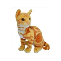 45 Cm Sevimli Peluş Oyuncak Kedi Sarı