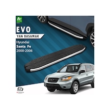 S-dizayn Hyundai Santa Fe Evo Krom Yan Basamak 163 Cm 2000-2006 A+ Kalite