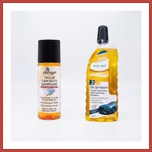 Bezos Cilalı Konsantre Oto Şampuanı 1 Litre Ve Oto Cam Suyu Şampuanı 40 Ml 1 Adet Erdotıca