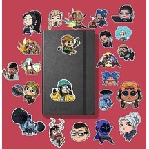 Valorant Paketi/bullet Journal Defter Çıkartma Ajanda Laptop Etiket, 8687768568236 Diğer