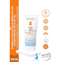 Dermedic Sunbrella Çocuklar ve Bebekler İçin Güneş Koruma Sütü Spf 50+ 100
