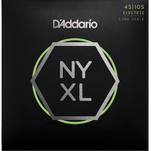 D'addario Nyxl45105. Set Long Scale. Light Top / Med Bottom. 45-1
