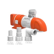 Seaflo Alçak Düşük Manuel Profilli Sintine Pompası 1100 Gph 12v Hortum Çıkışı Ø: 3/4'', 1'', 1-1/8' 19mm, 25mm, 29mm
