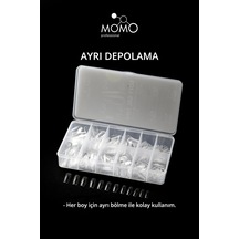 Momo Professional Tırnak Soft Gel Tips 500 Ad. Balerin