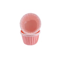 Cupcake Kalıbı Orta Boy Düz Renk 50x39 Mm 50 Adet Pembe