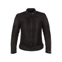Venom Motosiklet Kadın Montu Yazlık Jessy Fileli Black Motorcu Mont