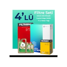 Filtron Mercedes C220 Dizel Filtre Bakım Seti Castrol Motor Yağlı (2008-2014) 4 Lü