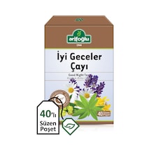 Arifoğlu İyi Geceler Karışık Bitki Süzen Poşet Çay 40 x 1.8 G