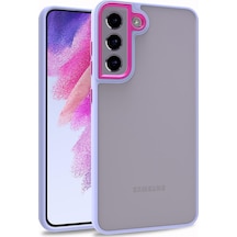 Ardemix Galaxy Uyumlu S21 Fe Uyumlu Flora Kılıf-lila Lila