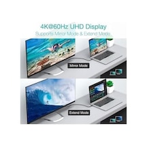 100w Type-c To Type-c Usb 3.1 Gen2 10 Gbps 4k 60hz Hızlı Şarj Data Ve Görüntü Aktarım Kablosu Örgülü Gn 50 Cm