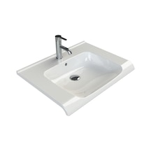 Turkuaz Seramik Sermaik Cerastyle Anova 65 x 50 CM Etajer Uyumlu Lavabo