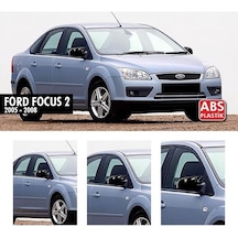 Ford Focus 2 Yarasa Batman Ayna Kapak. Piano Black Parlak Siyah