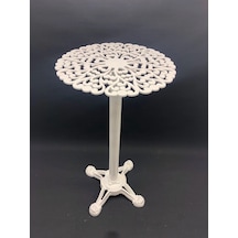 Aluminyumdokumcu Bistro Masa-Koktey Masa-Döküm Tablalı Masa