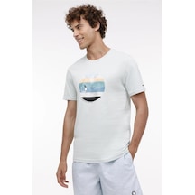 Lumberjack Ml Stew 11ds1025 4fx Ekru Erkek Kısa Kol T-shirt 000000000101572478