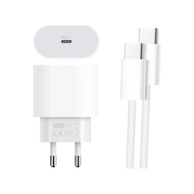 Powerway Rxs27 20w Type-c Şarj Adaptörü - Kablo Seti Apple 15 Pro-pro Max Uyumlu