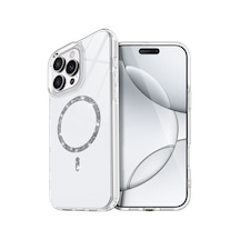 Apple iPhone Uyumlu 16 Pro Live Diamond Magsafe Kapak - Şeffaf Bzsxx00 1