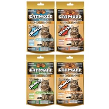 Catmozz Crunch Dışı Çıtır İçi Yumuşak Karışı Kedi Ödül Bisküvisi 4 x 50 G