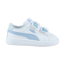 Puma Smash 3.0 Badges Bebek Beyaz Spor Ayakkabı 397287-09