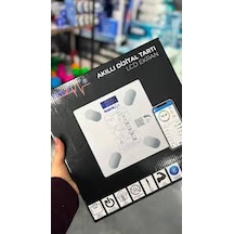 Bl-2601 Akıllı Tartı Temperli Cam Malzeme İle Bluetoothlu Lcd Ekranlı Hassas Ölçüm
