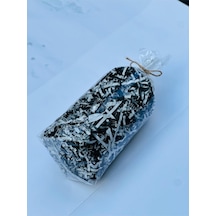 Siyah & Beyaz Kırpık Kağıt 50 Gr Z Zigzag Kutu Dolgu Ve Süsleme Kağıdı Hediye Kutusu İçin