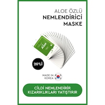 On Aloe Mask - Aloe Vera Özlü Yüz Maskesi 20'li