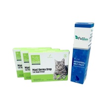3 Kutu Kediler İçin Damla + Tüy Yumağı Kusmayı Engelleyici Malt