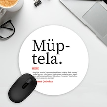 Lügatçe Müptela İsme Özel Mousepad