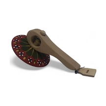 Çarkino Ahşap Topaç Kırmızı