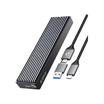 M.2 Nvme Ssd Kılıf Usb C Adaptörü Usb 3.1 Gen2 10gbps Ssd Harici Pcı Sabit Disk Muhafazası İçin M-anahtar M2 2230/2242/2260/2280 Nvme Ssd, Uasp, Smart-m2pv2