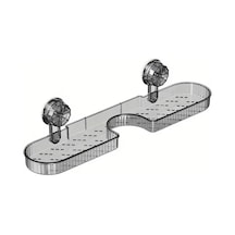 Gateesat Koyu Gri Modern Banyo Saklama Ünitesi Delme Yok Tasarruflu Duvar Askılı Koyu Gri