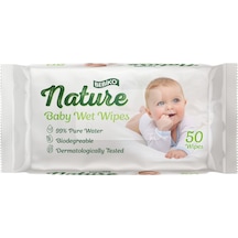 Nature Dogal Kokusuz Su Bazli Mendil 50 Lik X 24 24'lü Set