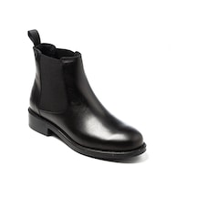 Nero Black Bot Kadın 98l3 Frau Seta Ankle Boot Nero Siyah