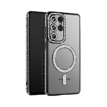 Samsung Galaxy  Uyumlu - S26 Ultra Joke Simli Magneticsafe Kılıf - Siyah