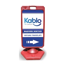 Kablo   Reklam ve Yönlendirme Uyari Dubasi A Tabela Kırmızı